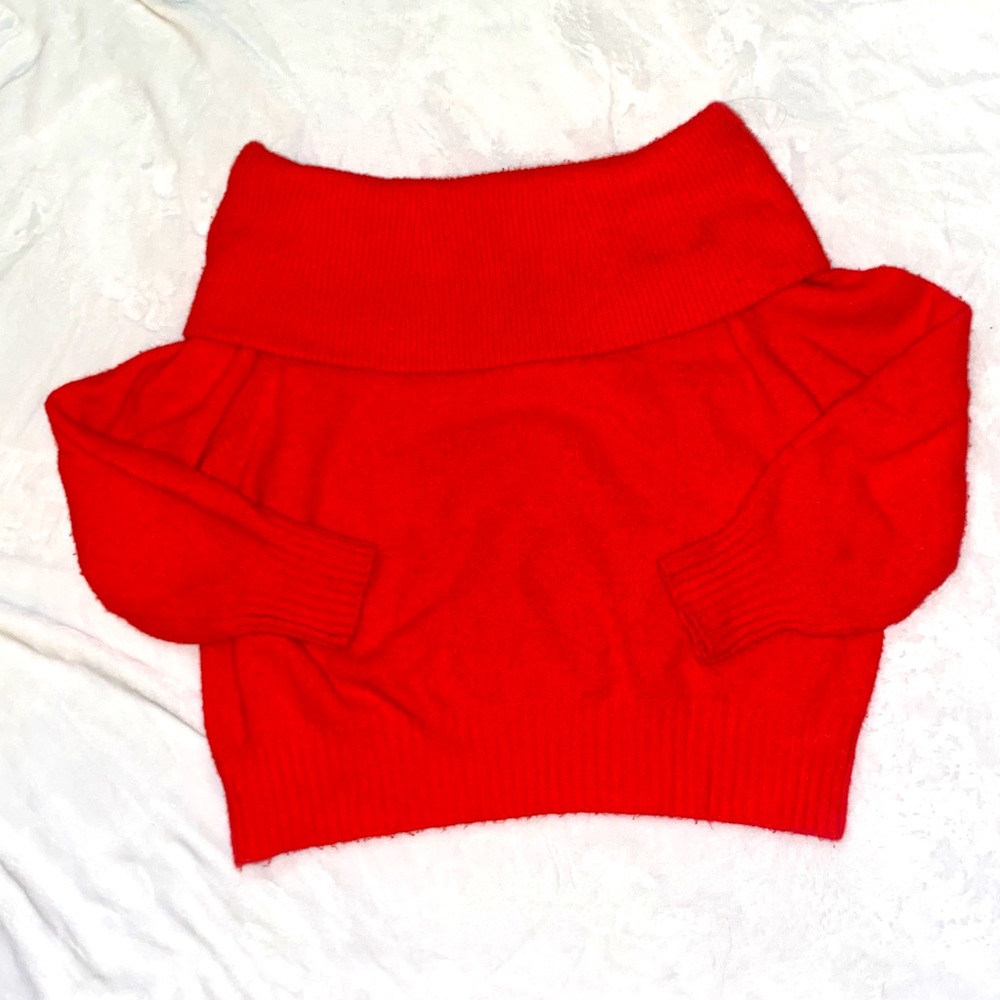 Off the shoulder sweater